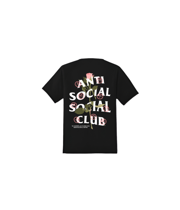 Playera corte regular antisocial club
