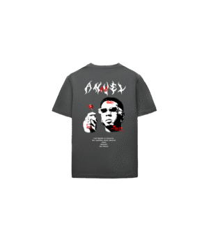 Playera corte regular Gris Anuel AA